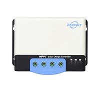 DASVOLT®, Regolatore di carica solare MPPT 30A 12V/24V Potenza in ingresso massima 400W/12V, 800W/24V per batteria al litio, piombo-acido, sigillata, flood, per camper, roulotte, barche, yacht