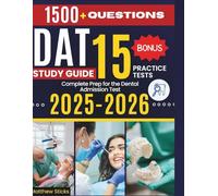 DAT Study Guide: Complete Prep for the Dental Admission Test