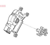 DAT23012 DENSO Attuatore, Climatizzatore per RENAULT