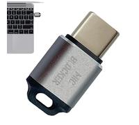 Data Blocker - Protezione della privacy USB-C, adattatore solo carica | Stop Juice Jacking Hack Shield, strumento di ricarica veloce e sicuro, sicurezza tecnologica da viaggio, morsetto per schermo