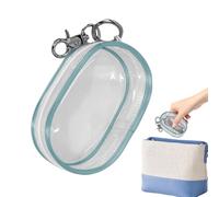 Data Cable Travel Storage Bag - Transparent Portable Pouch, Compact Clear Organizer, Durable Electronic Accessories | Headphones, Mobile Phone Charger, Power Bank, Travel, Office, Home Desk, Tech