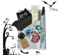 Data Cieca Di Halloween, Data Cieca Di Halloween Con Un Libro | Card Horror Famata A Mano Per La Lettura Della Di Apprezzamento Degli Insegnanti Lettore