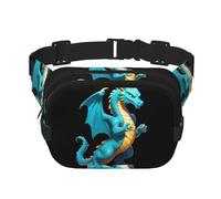 Data Dragon Firewall - Marsupio multifunzione, unisex, alla moda, per viaggi e sport
