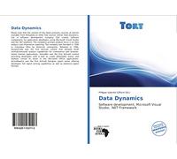 Data Dynamics: Software development, Microsoft Visual Studio, .NET Framework