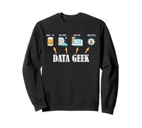 Data G usiness Intelligence Analytics Statistiche Umorismo Felpa