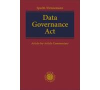 Data Governance Act: Article-by-Article Commentary