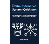 Data-Intensive Systems Quickstart: The Practical Basics of Storage, Streams, and Scaling (Concept Maps + Diagrams + Design Checklists)
