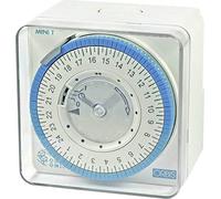 DATA LOG 2 24 V CC/CA.INTERRUPTOR HORARIO DIGITAL 2 CIRC.CONMUT.DIA/SEMANA 50 MEMO.CAMBIO VER./INV.