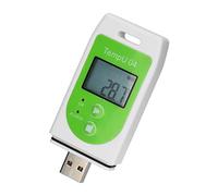 Data Logger di Temperatura e Umidità TempU04 PDF Porta USB Registratore di Umidità di Temperatura Riutilizzabile Capacità di 12.000 Punti[TempU04] (TempU04)