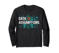 Data Over Assumptions Funny Analyst And Computer Science Maglia a Manica