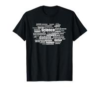 Data Science Design - Word Cloud dei Termini Chiave Scala di Grigi Maglietta