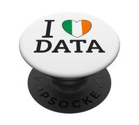 Data Science St Patricks Day Data Scientist e analista di dati PopSockets PopGrip Adesivo