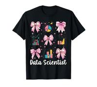 Data Scientist Data Science Statistica Analista Ragazza Mamma Maglietta