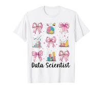 Data Scientist Data Science Statistica Analista Ragazza Mamma Maglietta