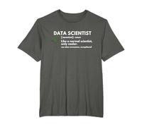 Data Scientist Definizione Divertente Computer Science T-shirt Maglietta