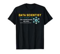 Data Scientist Definizione Statistica Analisi Carriera Umorismo Maglietta