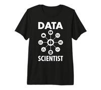 Data Scientist Matematica Ingegnere Visualizzazione Analisi di codifica Maglietta Premium