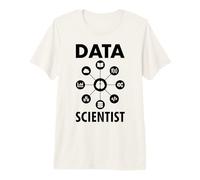 Data Scientist Math Egineering Visualizzazione Analisi Coding Maglietta Premium