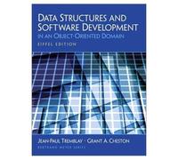 Data Structures and Software Development in an Object-Oriented Domain