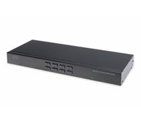 Data Switch Per 8 Pc (Ps2 O Usb/Vga) Con 1 Mouse 1 Tastiera Ps2 O Usb 1 Monitor Vga