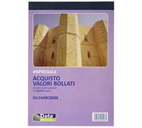Data Ufficio 024232.01 Blocco Acquisto Valori Bollati 50/50, Ricalcante