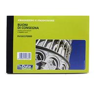 Data Ufficio Blocco Buoni Consegna 50x2 16,5X11,5 DU161570000 5 Pezzi