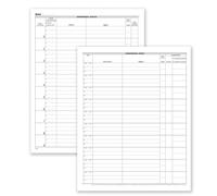 DATA UFFICIO - DU138000000 - Registro corrispondenza arrivo-partenza - 50 pagine - 31 x 24,5 cm - DU138000000 - Data Ufficio - 88627 - Conf. da 1 Pz.