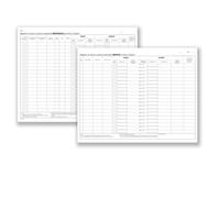 Data Ufficio Registro carico/Scarico Ovini/caprini - 46 Pagine nuumerate - 24,5x31cm - DU138412000