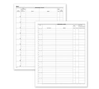 Data Ufficio Registro Corrispondenza Arrivo/partenza - 50 Pagine - 31x24,5cm - DU138000000 - Semper