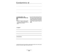 Data Ufficio Registro Verbali Assemblee Condominiali 92 Pg. (conf 5 Pz) DU136400000