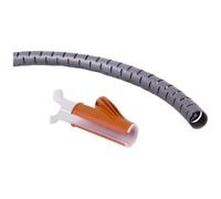 DATAFLEX - Addit Bobina Mangiacavo 25 mm / 3 m con Utensile Inseritore 782 Colore Argento