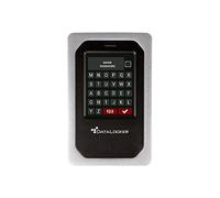 DataLocker DL4 FE 4TB USB-A SSD con crittografia hardware AES-256bit, display a colori e certificazione FIPS 140-2 Level 3, conforme al GDPR/GDPR, DL4-SSD-4TB-FE