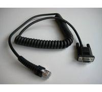 'Datalogic cab-434 RS232 PWR 9P Female Coiled - Adattatore per cavo, RS-232, 9 pin "D, 2,4 m, powerscan8000/powerscan7100 IBM PC/PC Clones NCR 7452)