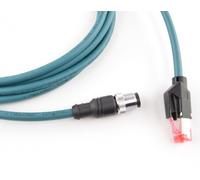 Datalogic CAB-ETH-M05 Cavo di rete M12-IP67 Blu 5 m - Nouvo