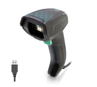 Datalogic Gryphon I GD4690 - Kit scanner per codici a barre 2D ad alte | Scanner portatile con cavo, imager 2D a doppio sensore, eco-design, Multi-Interface USB e RS-232, cavo USB incluso