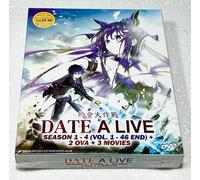 Date A Live (stagione 1-4 + 2-OVA + 3 film) ~ All Region ~ versione doppiata ...