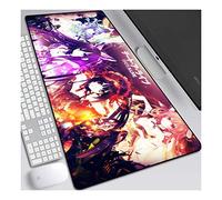 Date a live Tappetino per XXL Mouse da Gioco - Gaming Mousepad Extra Grande 800 x 300mm - Pad 3mm con Base in Gomma Antiscivolo - Spessore 3mm Anime Tappetino Mouse, B