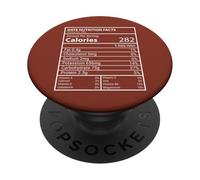 Date Fruit Valori nutrizionali Divertente Design di etichette alimentari PopSockets PopGrip Adesivo