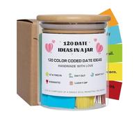 Date Jar - Messaggi di idee per appuntamenti notturni in bottiglia | Divertente gioco di coppie per la sposa, Registro delle nozze, Serate romantiche, Attività per sposi, Idee a, e di