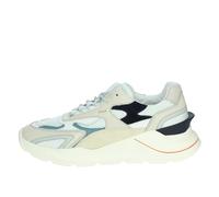 Date Man Sneakers Running Fuga Jaquard White Blue - Bianco, 41