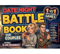 Date Night Battle Book for Couples: 50+ Fun Activities, Interactive Puzzles & Brain Games for Adults - Turn Any Night Into an Unforgettable Stay at Home Date Night - Perfect Gift for Him & Her