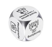 Date Night Dice - Decisionali, Per Coppie Parole chiave Di Traffico| Idea Di Gioco Romantico E Divertente In Acciaio Per Fidanzato E Fidanzata Per Esplorare Attività Create