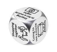 Date Night Dice - Divertente Gioco Di Coppie Per Le Serate Romantiche | Set Di Dadi Con Idee Per Appuntamento Emozionanti, Per Ravviva La Tua Relazione, Divertente E Creativo, Regalo Id