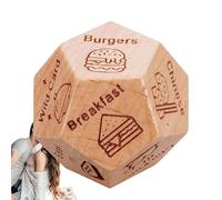Date Night Diion Dice, Date Dice Food Decision Dice Dice - Incontri Dice Dinner Dice Dice, Food Dice Date Night Game for Adult Couples, Stocking Sobers