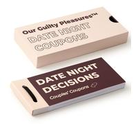 Date Night Ideas Coupon Book - 54 Idee per appuntamenti divertenti e romantici per lui la moglie o marito fidanzata - regalo di coppia perfetta per i