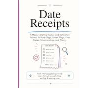 Date Receipts: A Modern Dating Tracker and Reflection Journal for Red Flags, Green Flags, First Dates, Situationships, and Clarity.