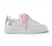 Date Sneakers Sfera Calf Bianco Argento