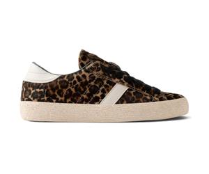 Date Women's Hill Low Pony Leopard Sneakers