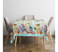 Datex MB HOME ITALY Tovaglia in Panama 100% Cotone, Corallo, 150x180 cm