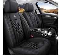 DateYcn Coprisedili per auto adatti per Audi A4 B5 A4 Quattro A4 Avant A4 es A5 S A5 B8 A6 in pelle impermeabile e traspirante 5 sedili coprisedili ricambi auto, nero